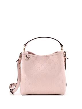 Gucci Gg Emblem Bucket Bag Embossed #306574G21B